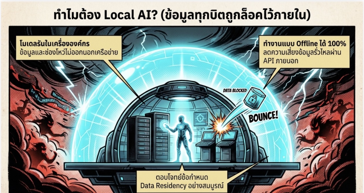 อินโฟกราฟิกโดมป้องกันและการจัดการความเสี่ยง