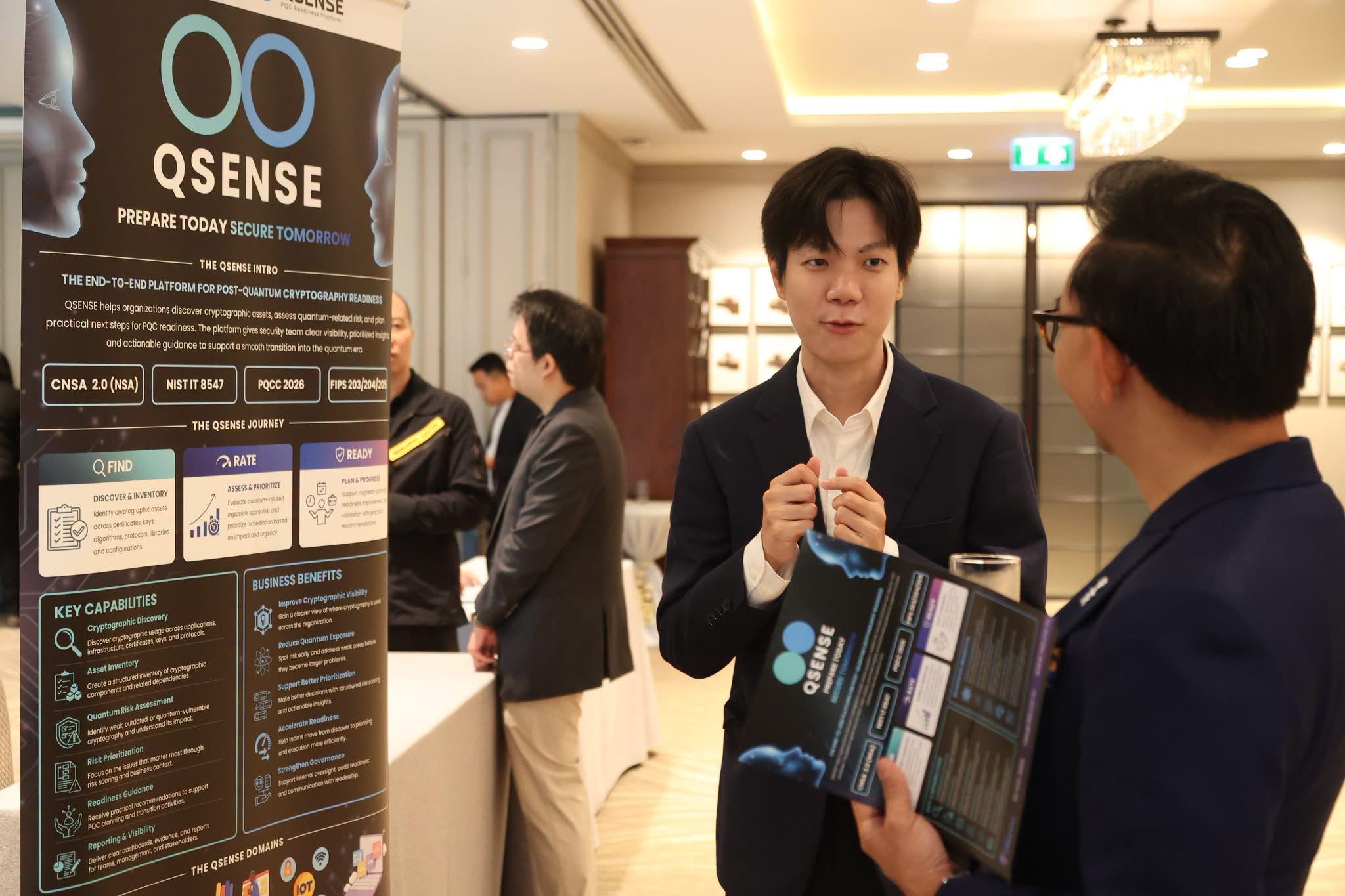 TRIS, CIPAT, Qsense และ R0Cyber ผนึกกำลังจัดแสดงโซลูชันความปลอดภัยยุคควอนตัมและ AI อัจฉริยะ ในงาน สกมช. ณ Oriental Residence Bangkok